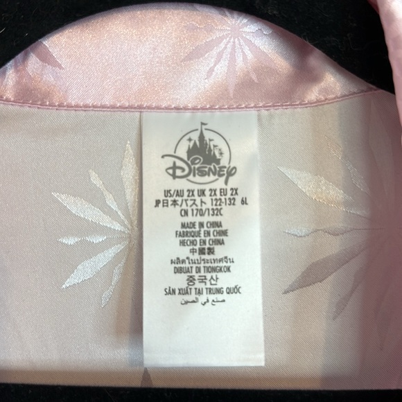 Disney Parks LIKE NEW Frozen Pink Snowflake Olaf Comfy Pajama Set 2XL - Picture 10 of 14